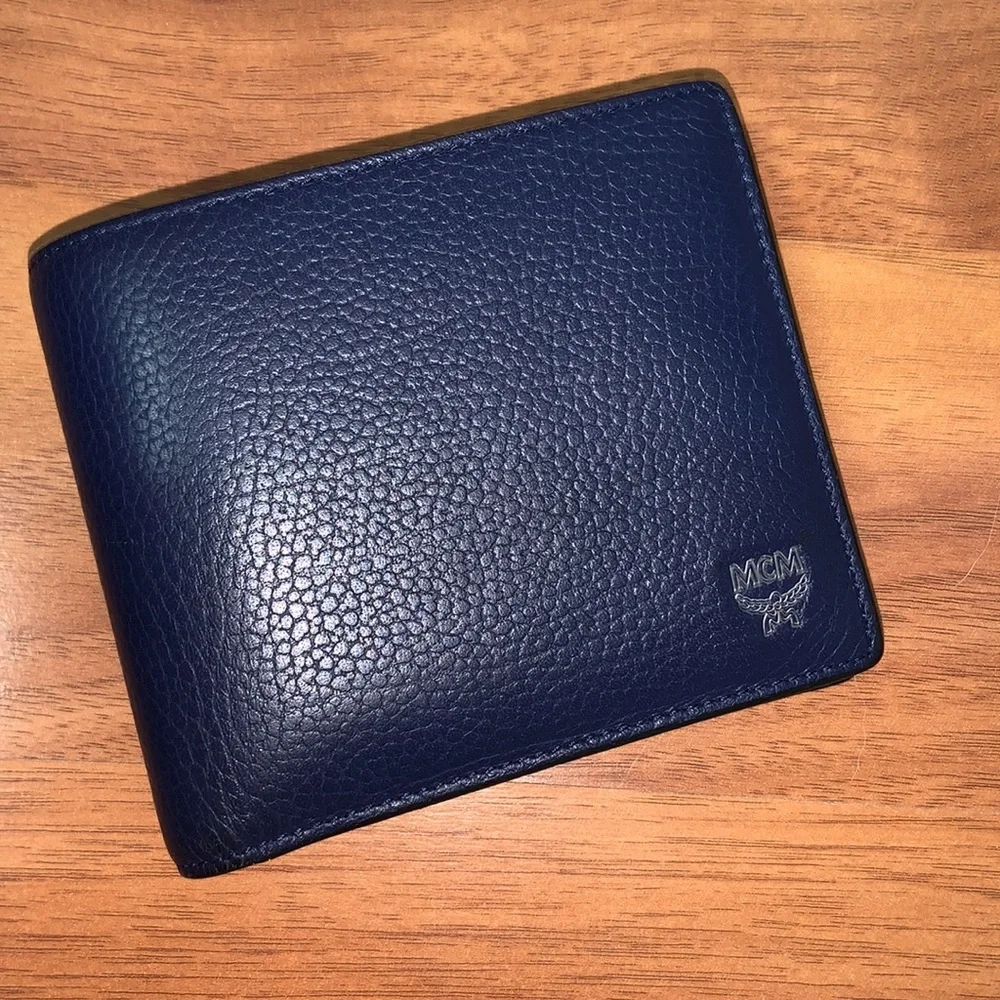 Authentic MCM Bifold Wallet